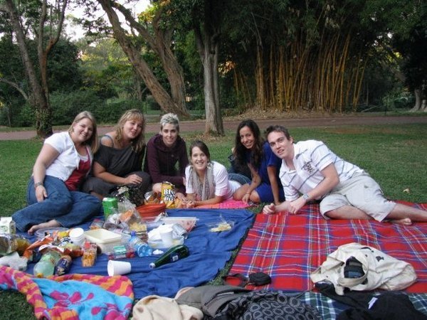 Birthday picnic at the Botanic Gardens