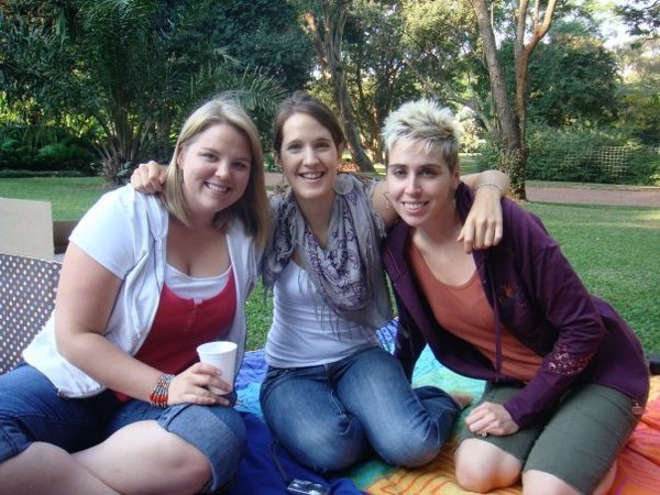Birthday picnic - Me, Anisa and Ivy