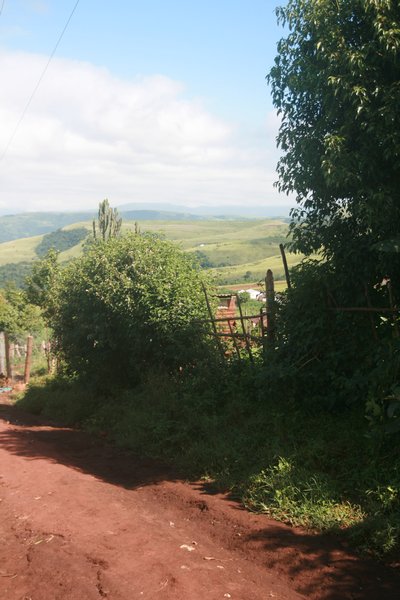 Hiking up the hill - Nkumane/Nlazuka