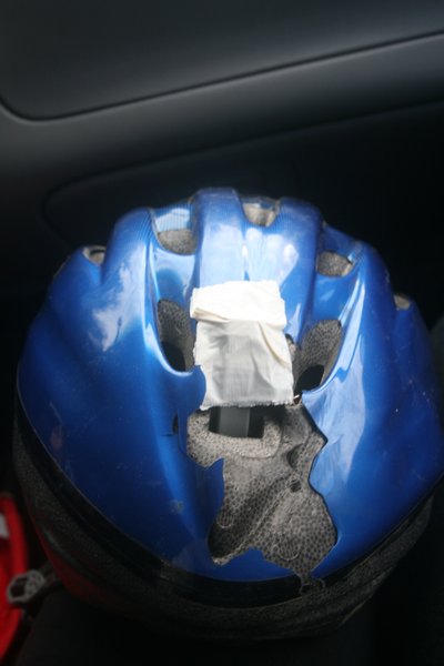 Not a safe biking helmet