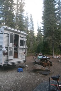 Camping on Fish Creek