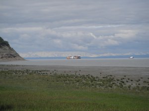 Freight coming into Anchorage