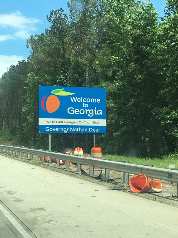 Georgia State Sign