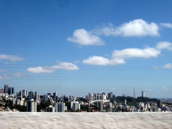 Window view of Belo Horizonte