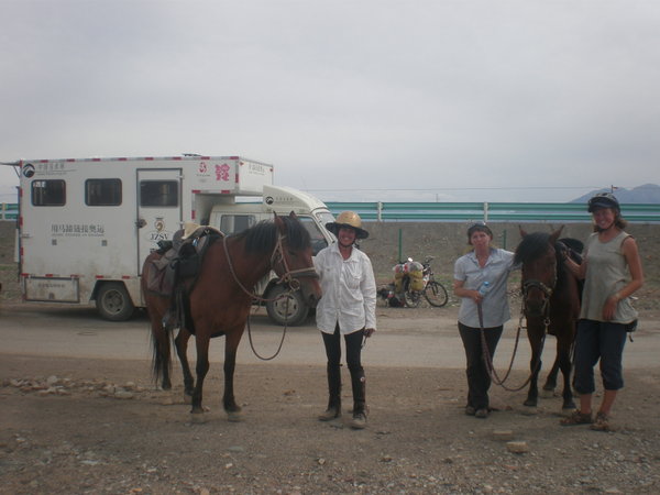 The long horseride crew