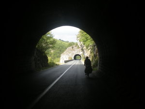 Tunnel towards Ohrid