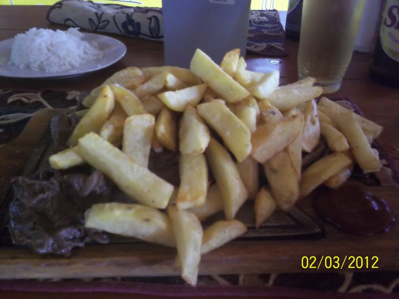 Churrasco with Fries