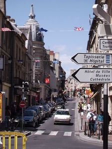 Bayeux main street