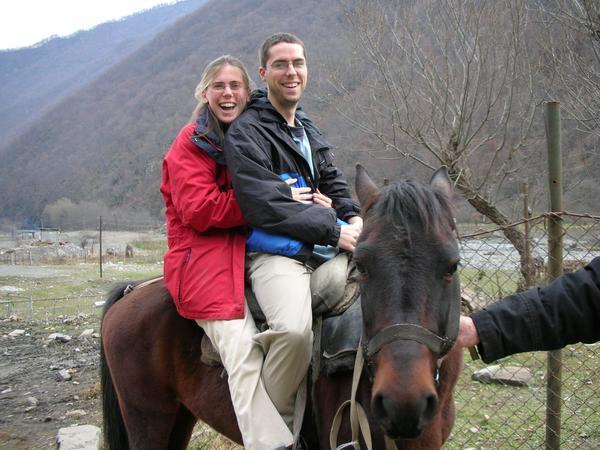 Horseriding in the Mountains