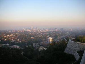 Panorama of LA from the Getty