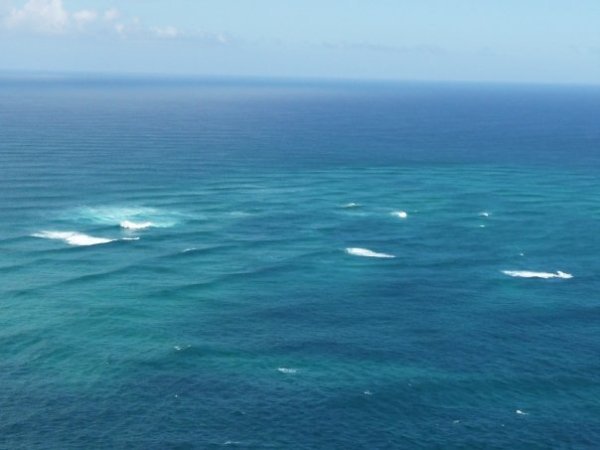 Tasman Sea and Pacific Ocean