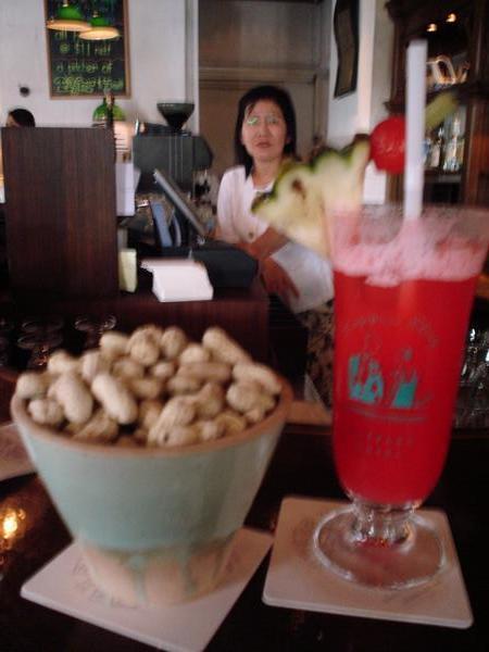 Singapore Sling and Nuts