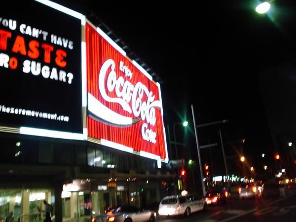 The World Famous Kings Cross Coke Sign!