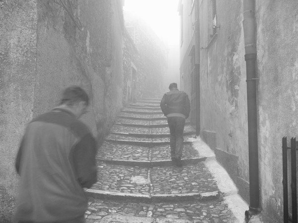 Mike and Andrew in Erice