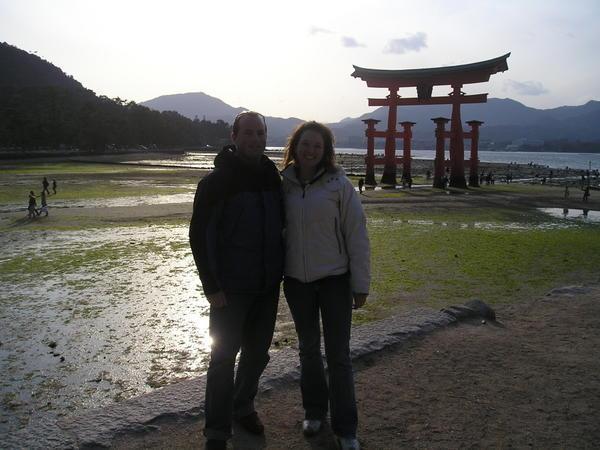 Lisa and I at Miyajima