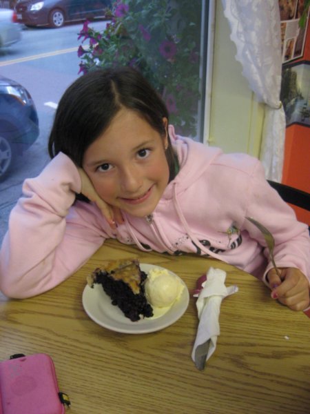 Maddie and her pie
