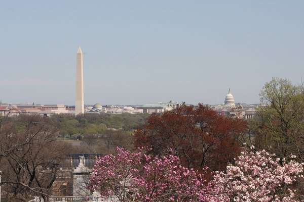 View of Washington Monument from Arlington