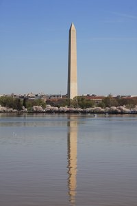 Reflection of Washington Monument at The Tidal Basin