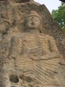 Silla Kingdom Buddha carving