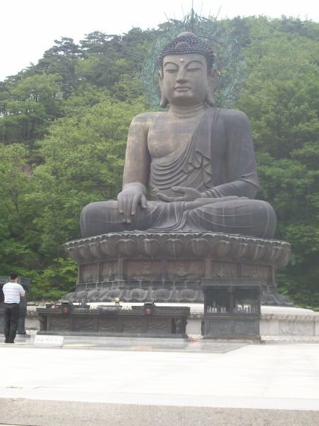 Large Bronze Buddha