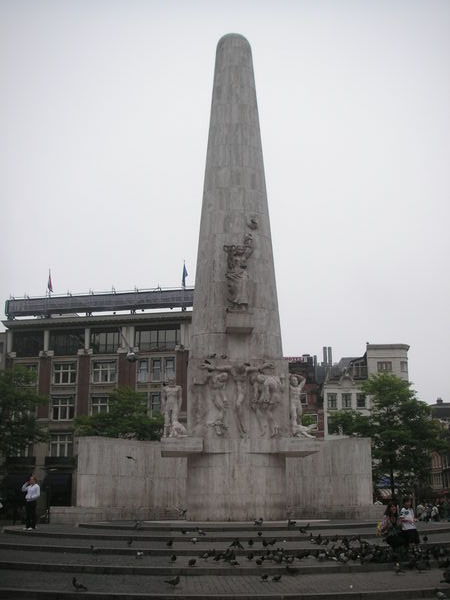 National momument of Amsterdam