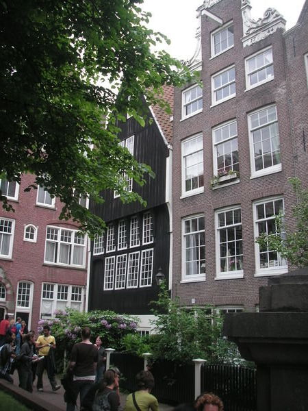 The Black house is the oldest house in amsterdam