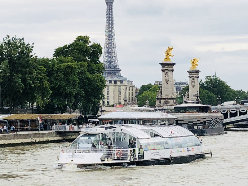 On the River Seine cruise