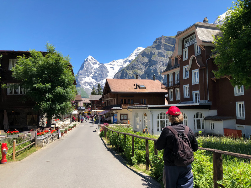 The alpine village of Murren