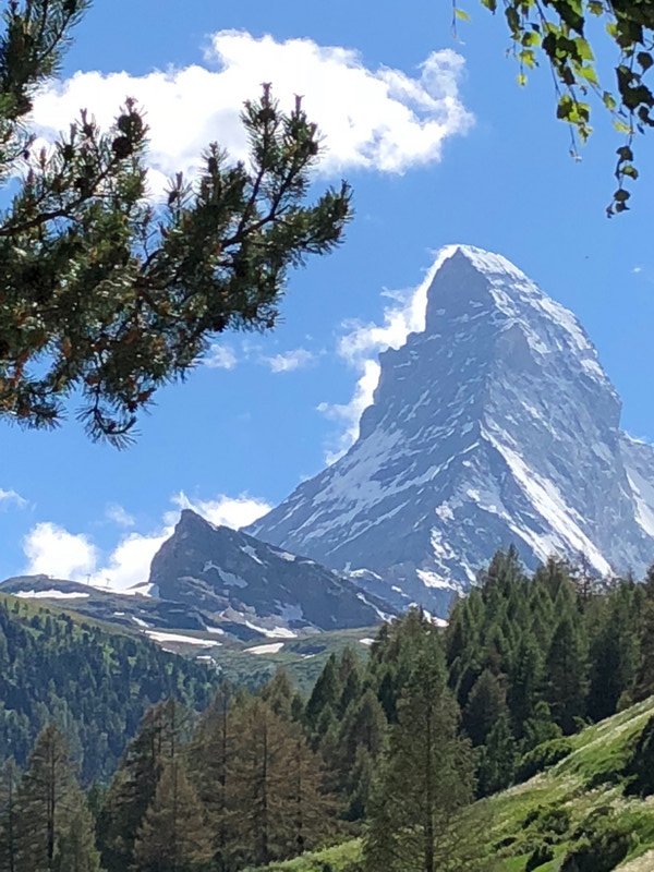 The Matterhorn on a lovely sunny day