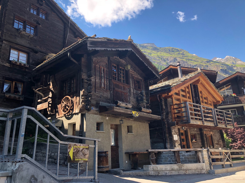 Typical Zermatt architecture