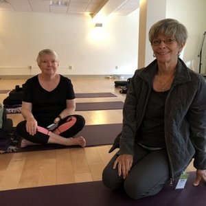 Time for yoga at the Kripalu Yoga Institute in Stockbridge, MA