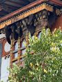 Check out the giant bee hives above the entrance to the Punakha Dzong