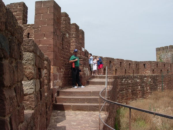 Silves - walking the fortress walls