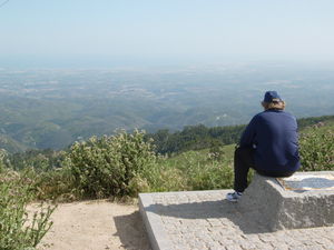 Overlooking the Algarve coast from Mt. Moncique