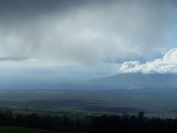 Driving up Haleakala