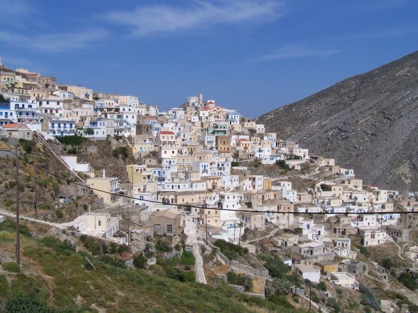Olympos on the island of Karpathos