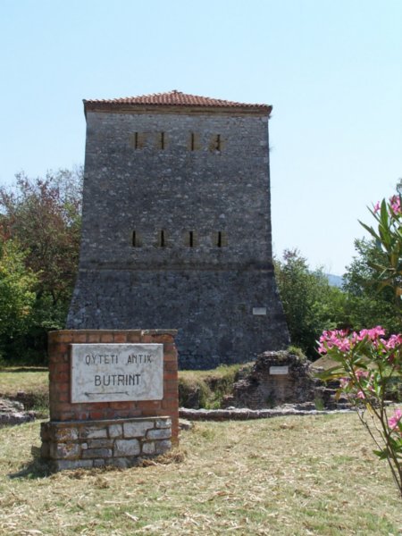 Entrance to the Roman ruins of Butrint