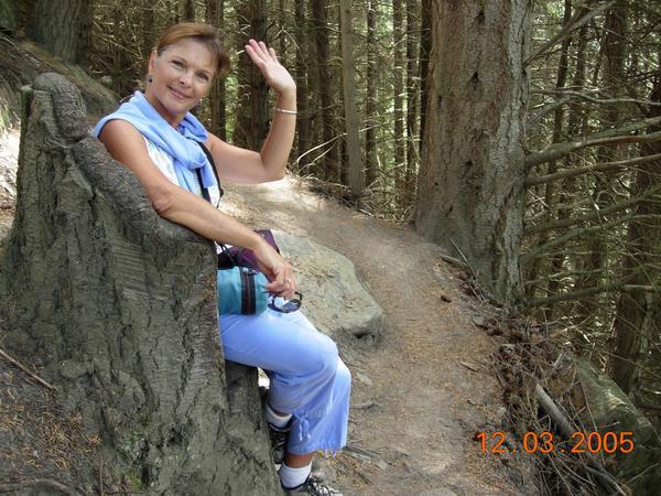 Pam on the Forest Queen's Throne