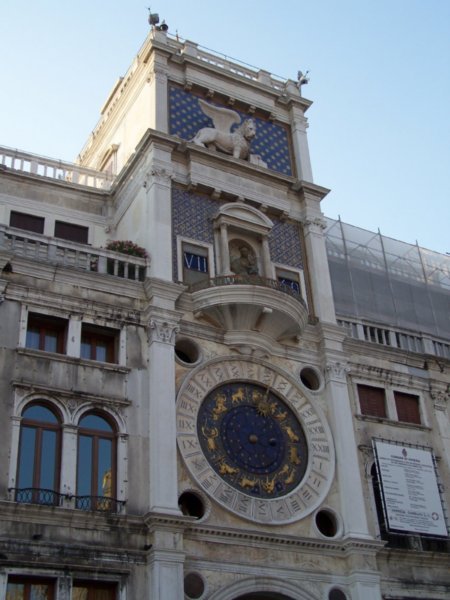 Clock Tower on St. Mark's Square