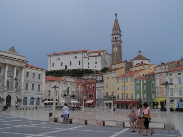 Tartini Square in Piran