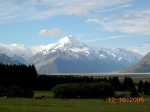 It was a lovely Mt. Cook evening