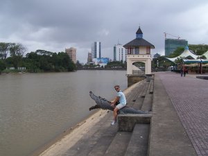 The Sarawak River and Promenade in Kuching