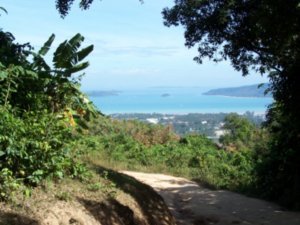 View of Phuket and the Andaman Sea