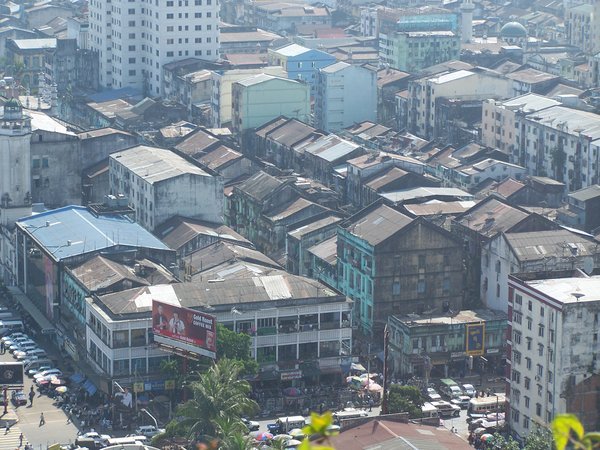 Yangon - city housing
