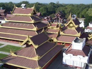 Shwenandaw Palace in Mandalay