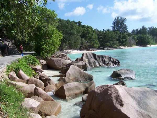 Anse Patata on the north tip of La Digue