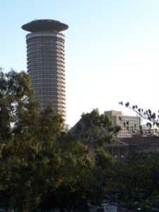 Jomo Kenyatta Building in Nairobi