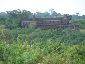 The Ark Lodge in the Aberdare National Park