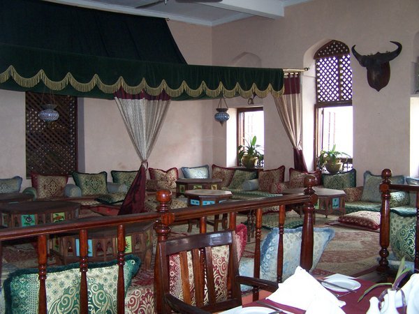 Africa House Hotel restaurant