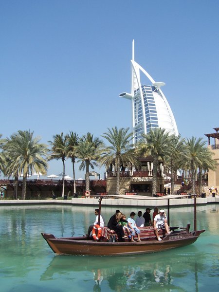 Dhows at the Madinat will take you to the other hotels within the complex